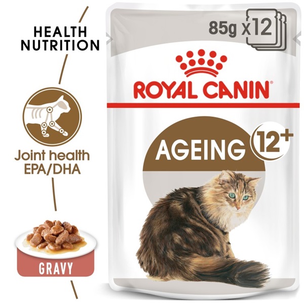 Royal Canin Ageing 12+ Adult Gravy Wet Cat Food 2 download 18