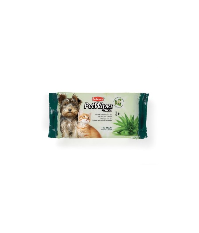 Padovan Pet Wipes ALOE (40 PCS) 1 10 2