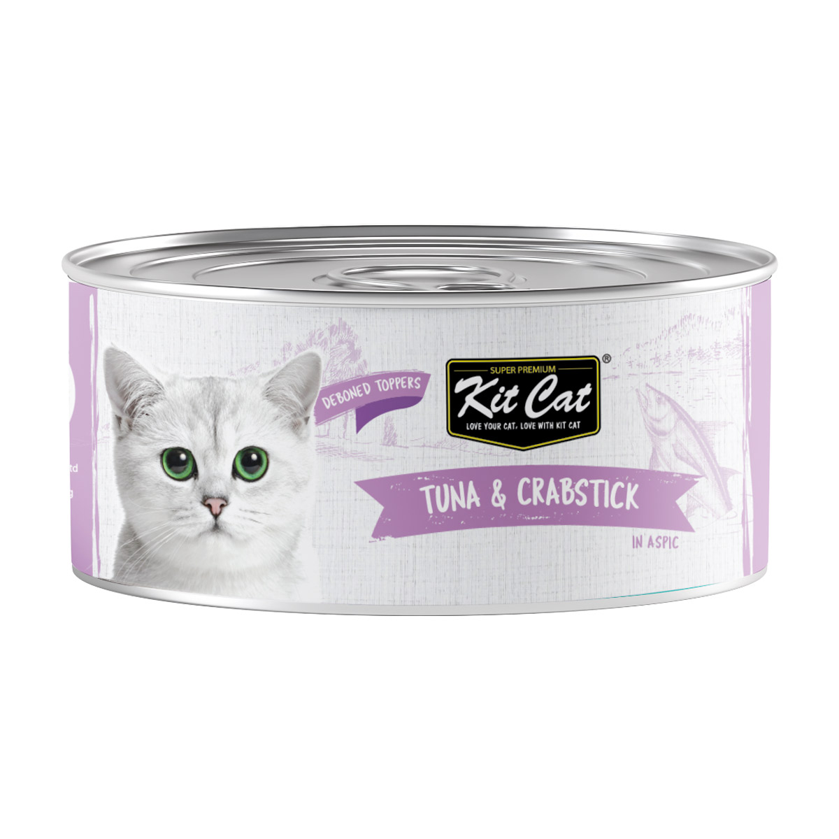 Kit Cat Tuna & Crabstick 80g 1 100