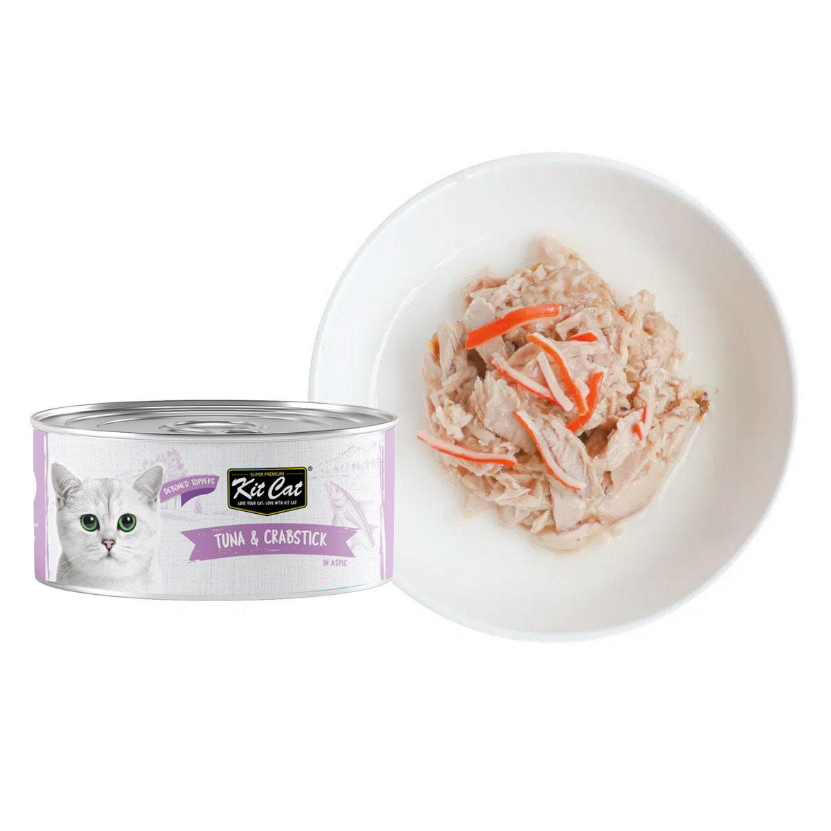 Kit Cat Tuna & Crabstick 80g 2 100a
