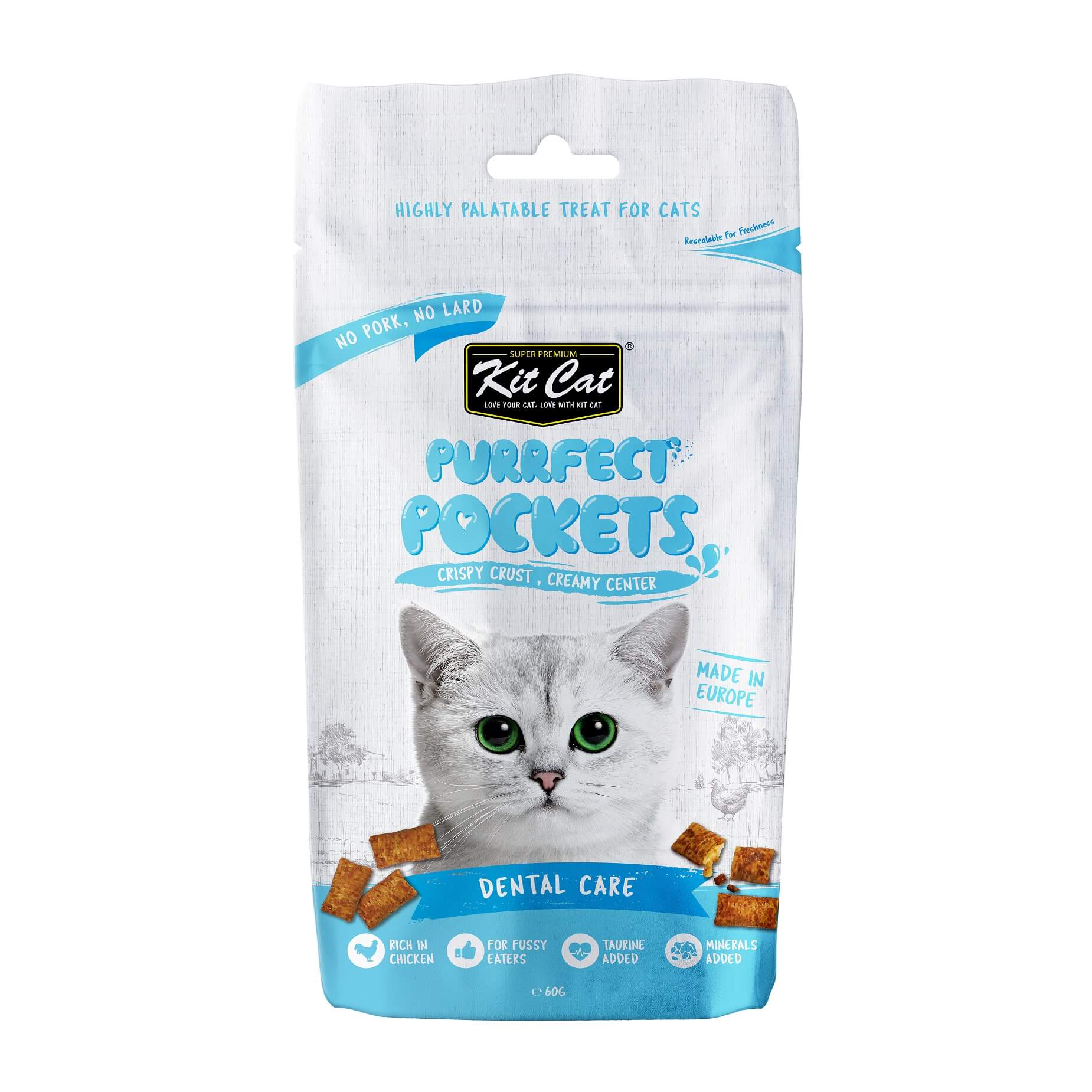 Kit Cat - Purrfect Pockets Dental Care 60g 1 30 1