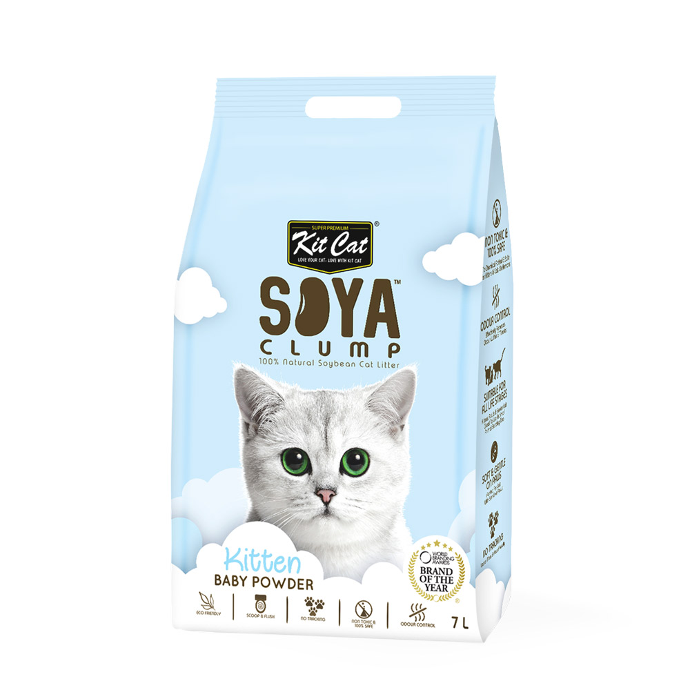 Kit Cat Soybean Litter Soya Clump Kitten 7L 1 69