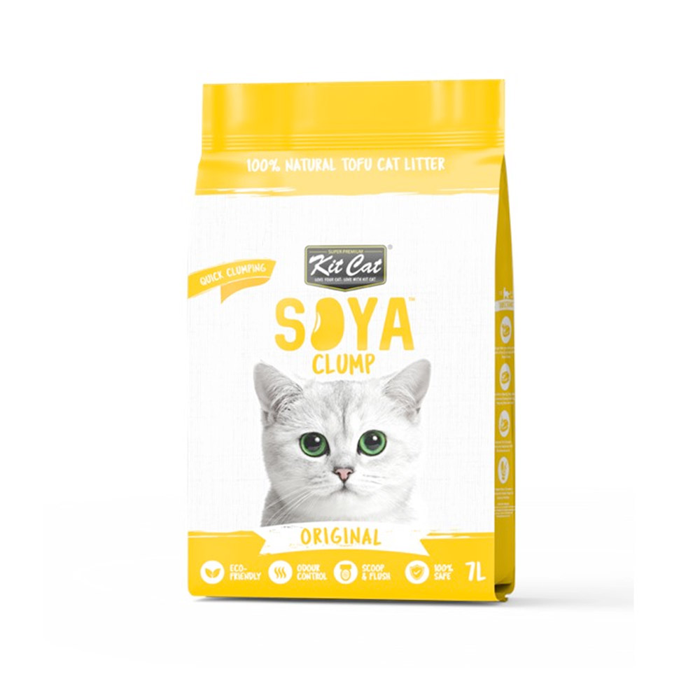 Kit Cat Soya Clump Soybean Litter – Original 7L 1 74
