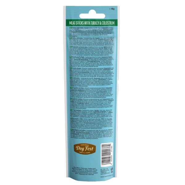 Dog Fest Farm Fresh Treats And Chews Turkey Stick With Colostrum- 45 Gram 2 5 Copy 39
