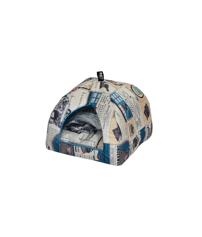 HY01331040 15 Catry Vintage Igloo House Bed 40x40x35 cm