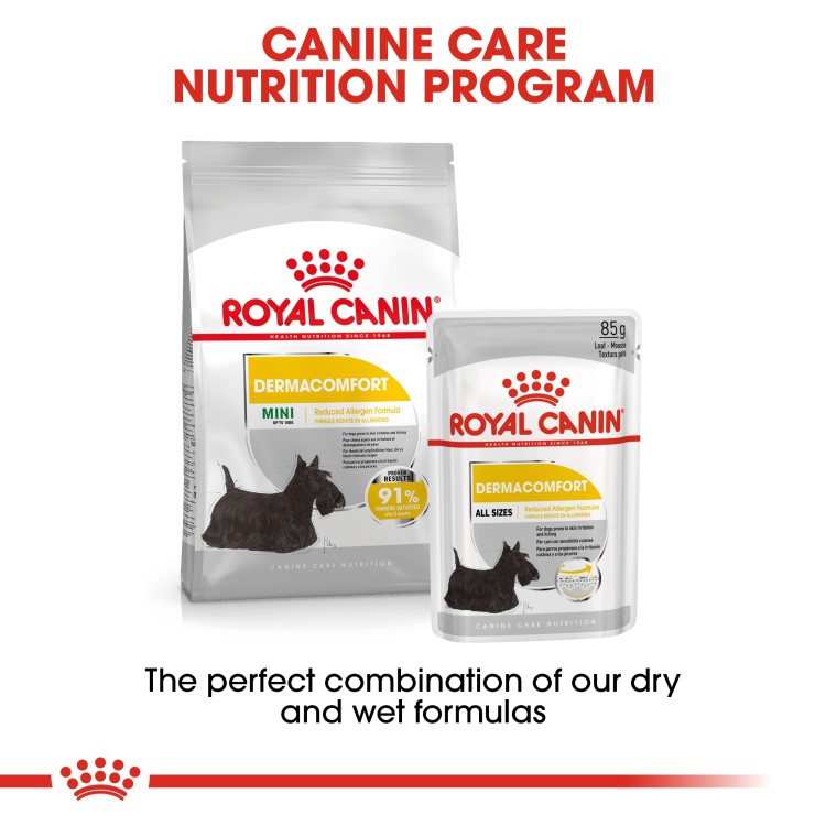 Canine Care Nutrition Dermacomfort (WET FOOD - Pouches) 12 x 85g 1 123