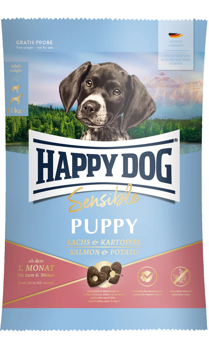 Happy Dog Sensible Puppy Lachs & Kartoffel 4 kg 1 61002