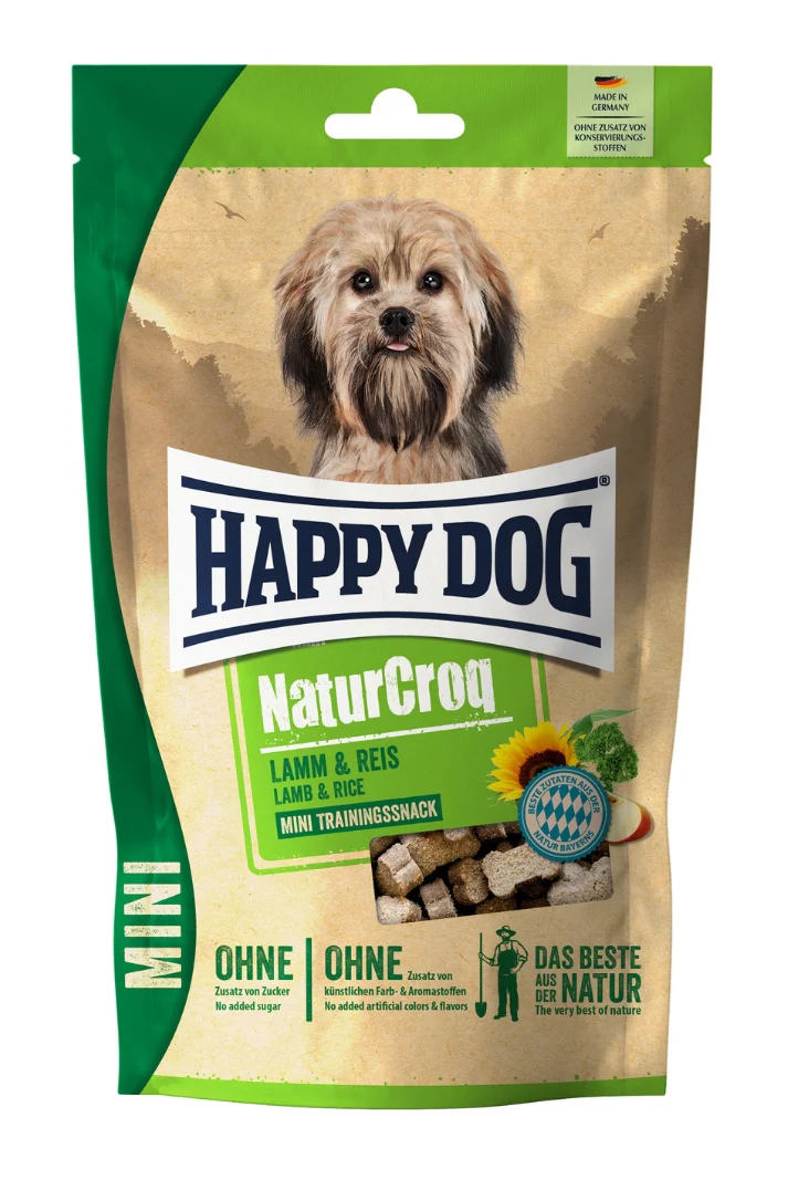 Happy Dog Naturcroq Mini Snack Lamm 100g 1 61255