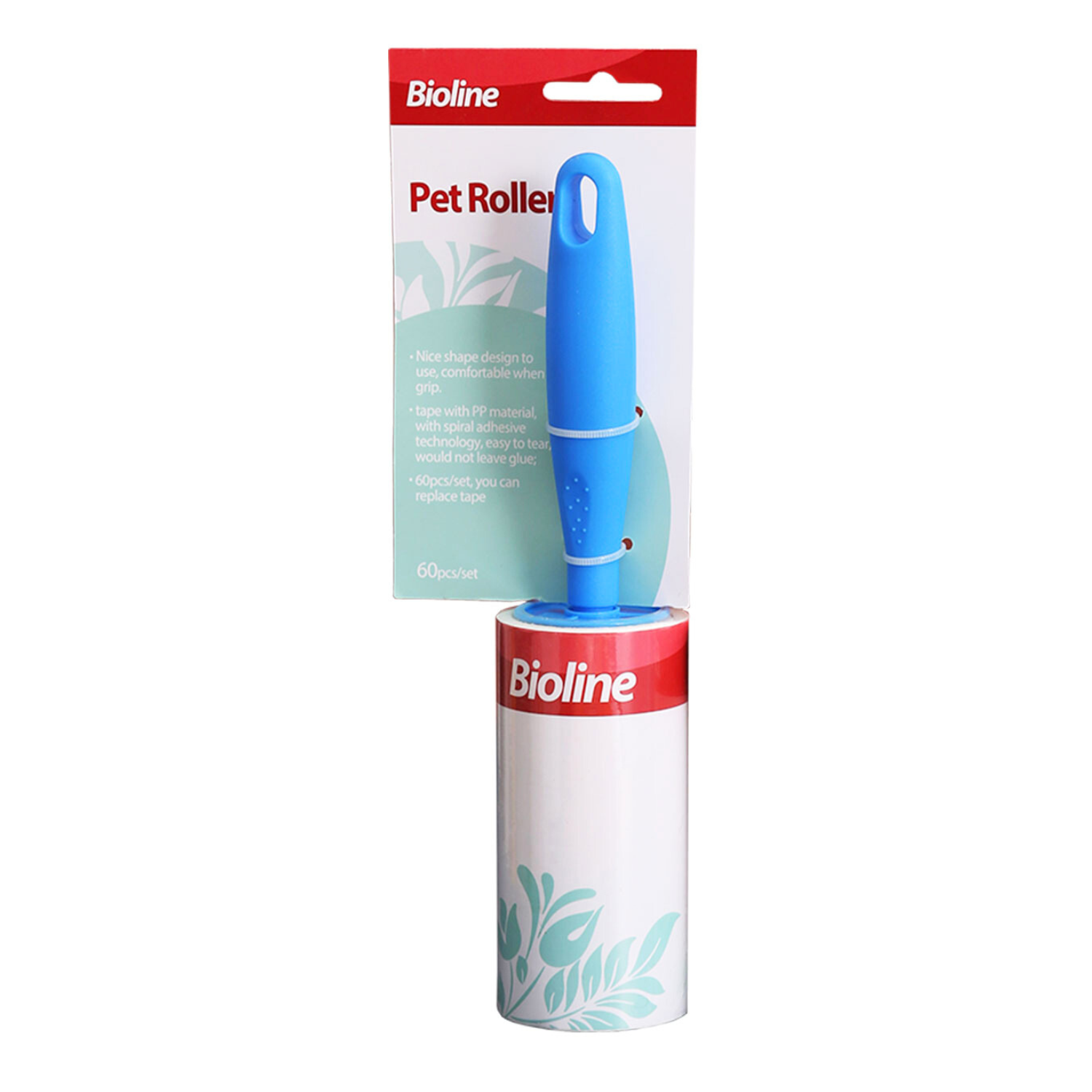 Bioline Pet Lint Roller 1 6970117121421 Bioline Pet Lint Roller 60PcsDimension 21.7cm x 5cm Count 60