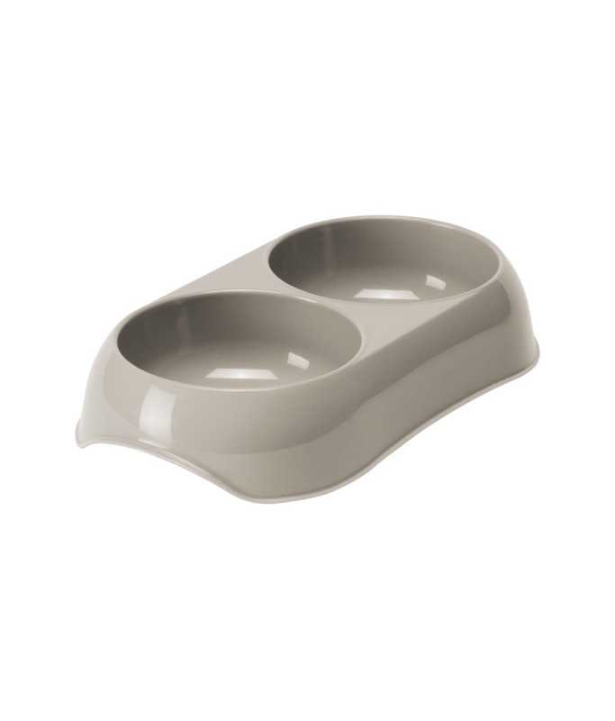 Moderna Double Gusto-Food Bowl 2x200ml Grey 1 MOD BA10 0330 00 Moderna Double Gusto Food Bowl 2x200mlColor Grey