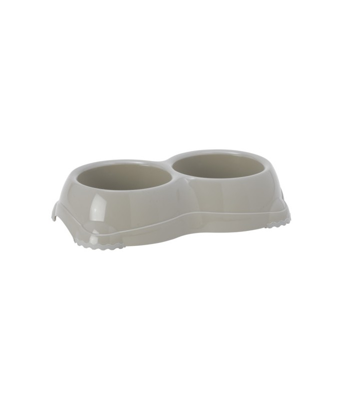 Moderna Double Smarty- Small Grey 1 MOD H107 0330 00 Moderna Double Smarty BowlColor Grey Size M