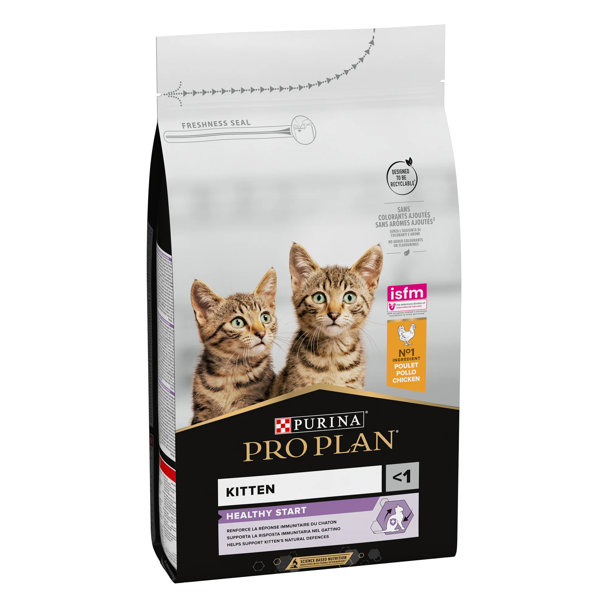 PRO PLAN ORIGINAL KITTEN DRY CAT FOOD WITH CHICKEN, 1.5 KG 1 PRO PLAN ORIGINAL KITTEN DRY CAT FOOD WITH CHICKEN 1.5 KG