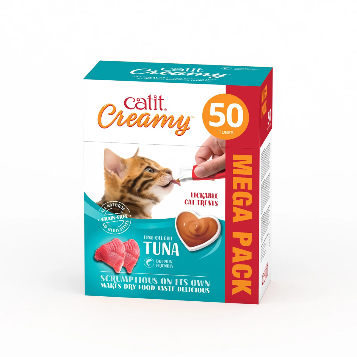 Catit Creamy Treats Mega Pack Tuna, 50 tubes/box 1 download 13