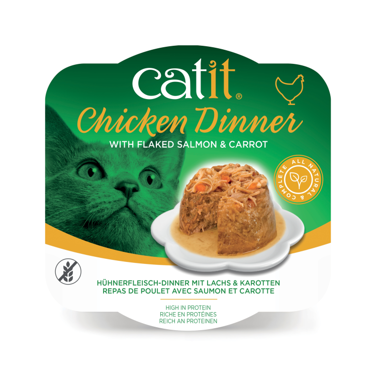 Catit Chicken Dinner, Liver & Sweet Potato 80 g, 6pcs/box 1 download 2