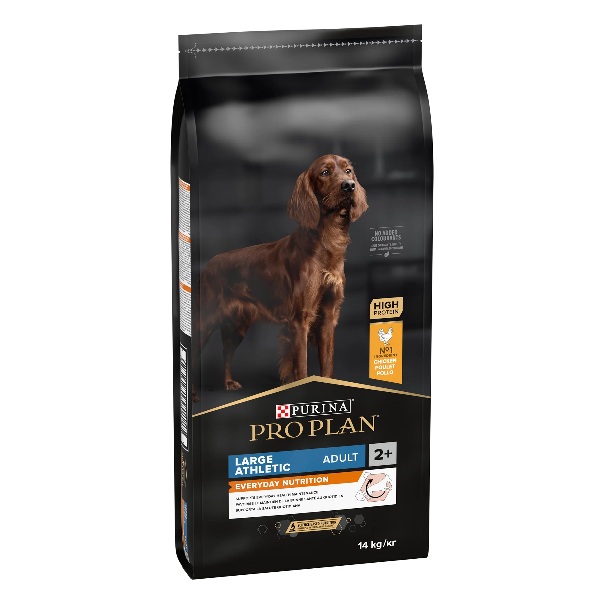 PRO PLAN EVERYDAY NUTRITION LARGE ATHLETIC ADULT, DRY DOG FOOD WITH CHICKEN, 14 KG 1 12366979