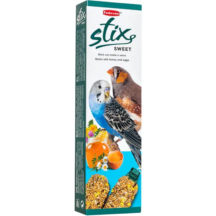 Padovan Stix Sweet Parakeets And Exotic-80Gm 1 8001254002064